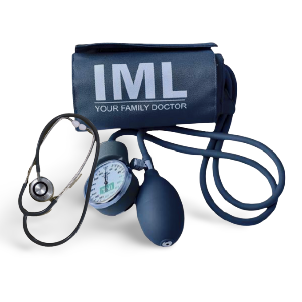 IML BLood Pressure Machine Analog Manual  Machine With Stethoscope