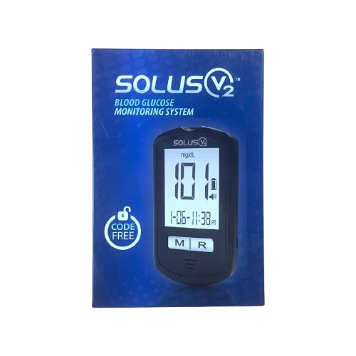 Solus V2 Code Free Blood Glucose Meter