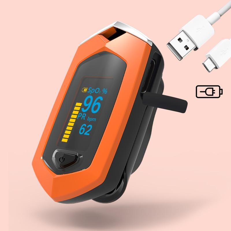 Rechargeable OLED Fingertip Pulse Oximeter BOXYM Osport