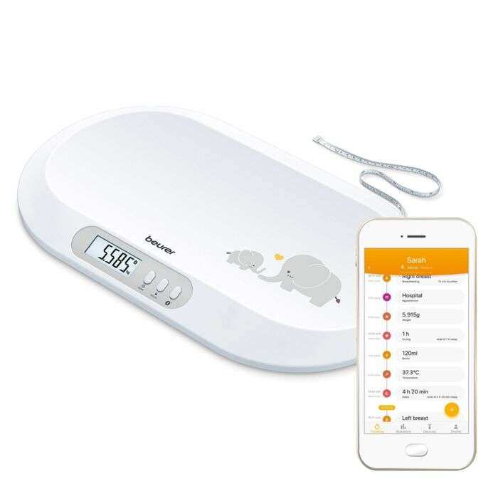 Beurer BY90 Baby Scale with Measuring Tape