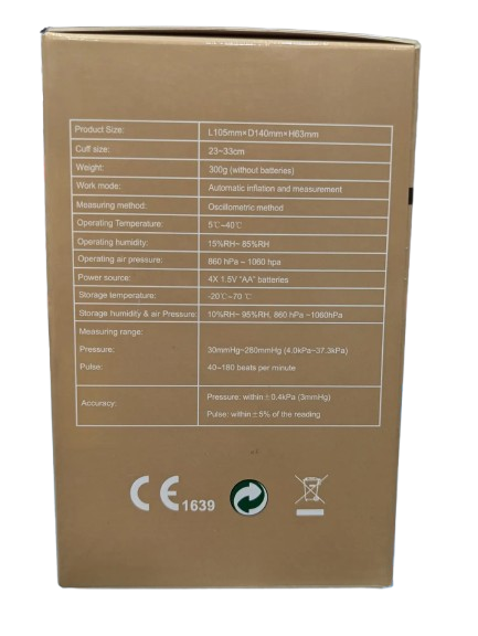 RENEVO Digital Blood Pressure Monitor AS35F