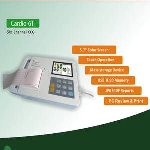Cardio Link 6 Channel Digital ECG Machine