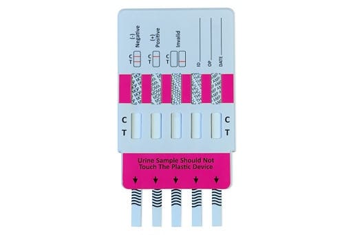 Multi-Drug Screen Test Panel (Urine) for AMP/THC/BZO/OPI/ Alcohol