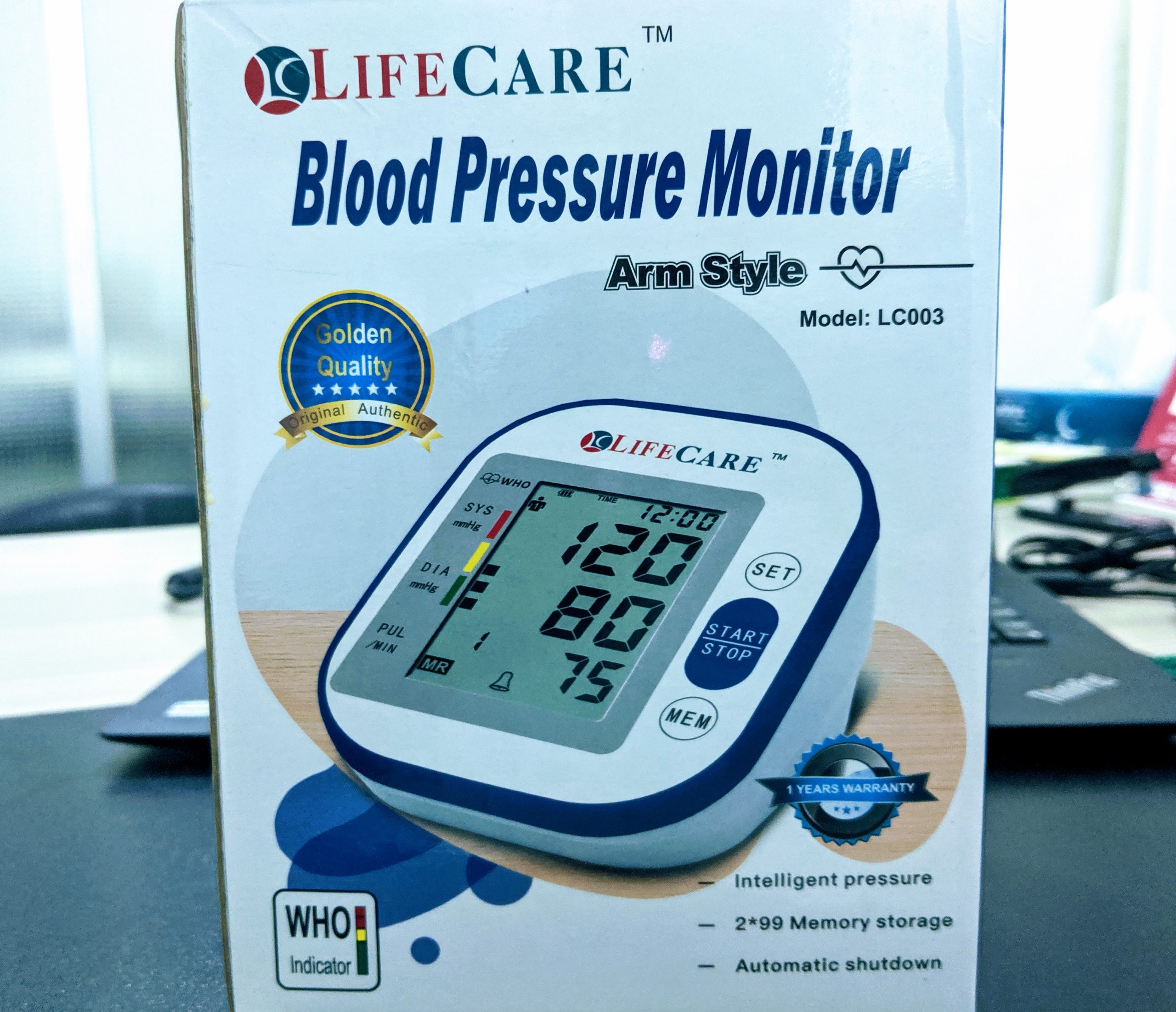 Life Care Digital Blood Pressure Monitor LC003