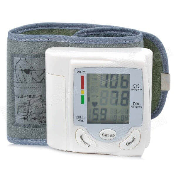 Digital Wrist Style Blood Pressure Monitor