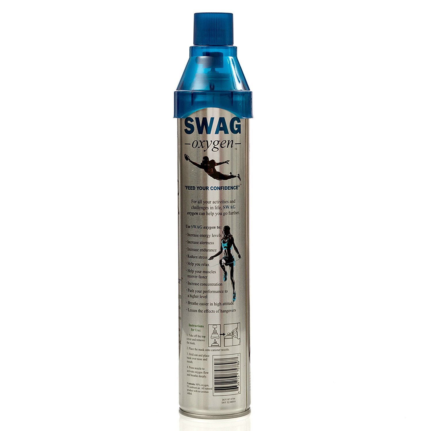 SWAG Portable Oxygen Bar - 12 Liter