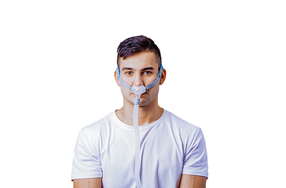BMC P2 Nasal Pillow Mask with Headgear and S/M/L Pillows included.