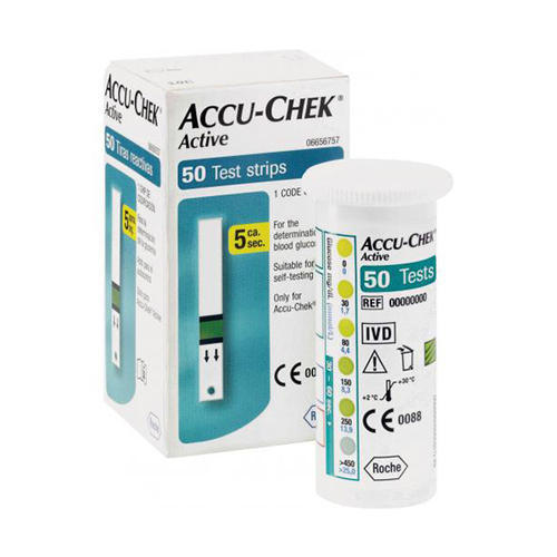 Accu-Chek Glucose meter test strip - 50pcs