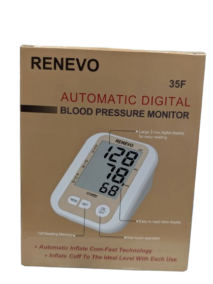 RENEVO AS35F Digital Blood Pressure Monitor