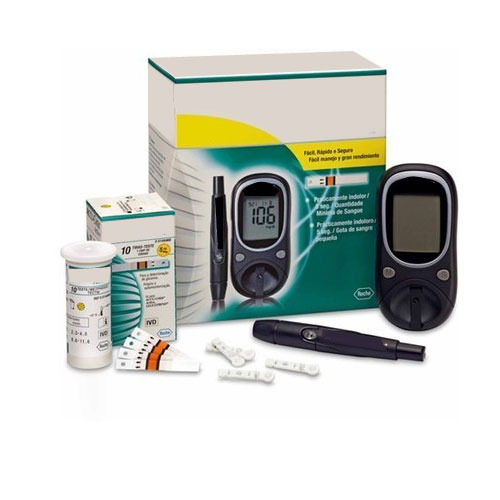 Accu-Chek Active Blood Glucose Meter with 10 strips