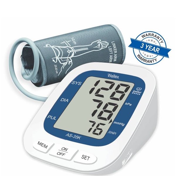 Wellex AS-35K Automatic Digital BP Monitor