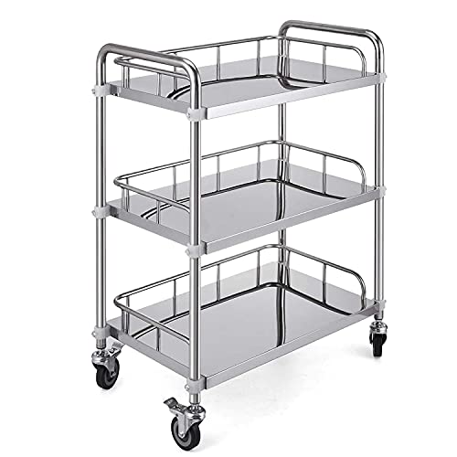 Hospital Medicine 3 Rack  Trolley
