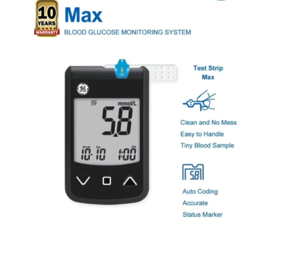 GE Max Blood Glucose Monitor