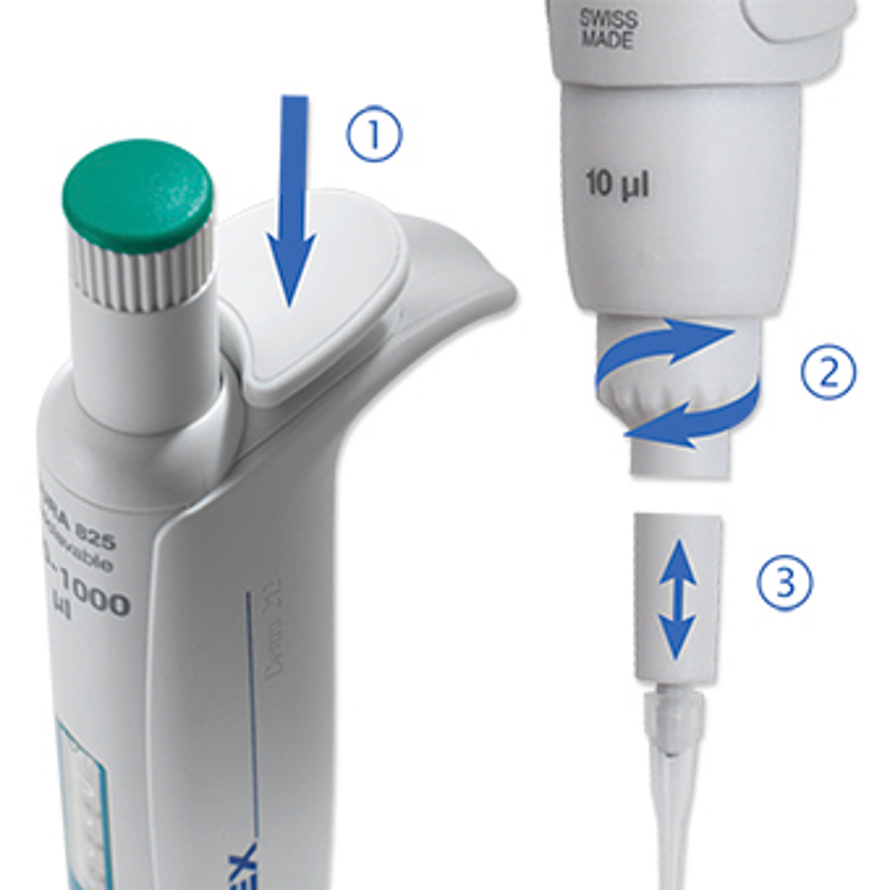 SOCOREX SWISS Variable Micropipettes 8