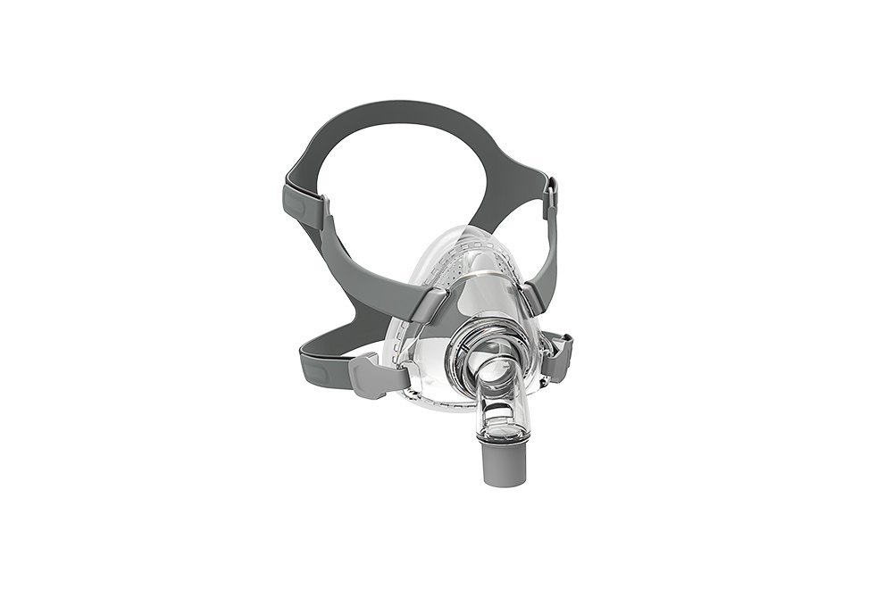 BMC F5A Full Face Maskis a forehead frame-free CPAP or BiPAP mask designed to provide a clear field of view without the obstruction of forehead support