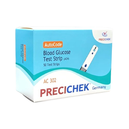 PRECICHEK AC-302 Blood Glucose Monitoring Test Strip 50 pcs