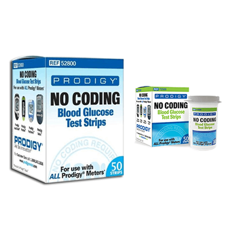 Prodigy No Coding -25 piece Test Strips