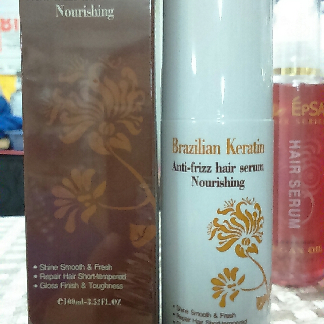 Brazilian Keratin Anti-Frizz Hair Serum Nourishing