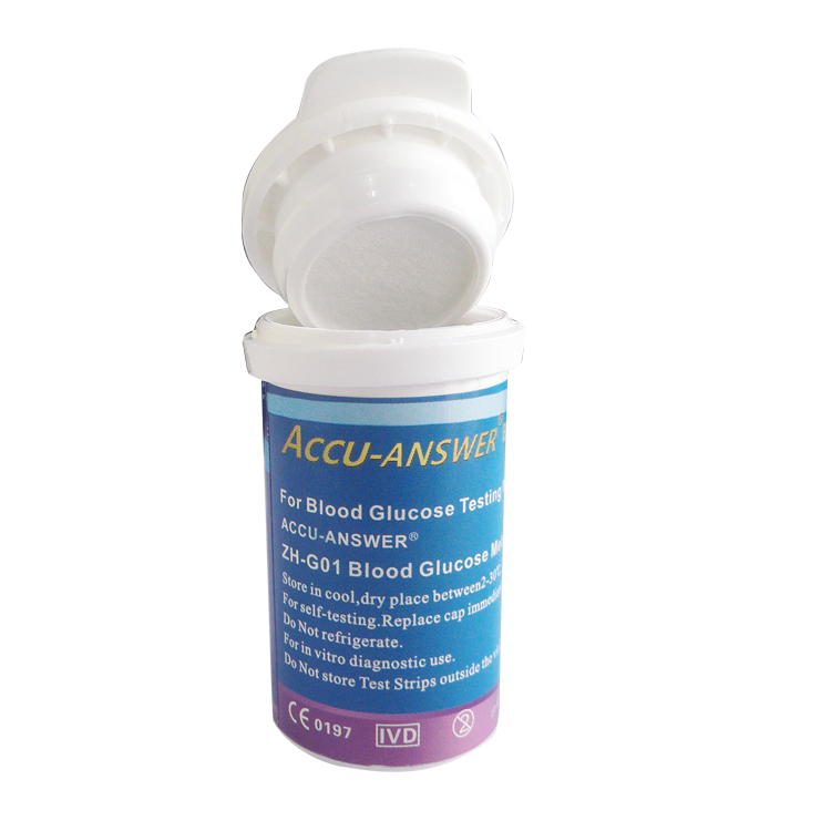 Accu Answer Glucose Meter Test Strip - 50 strips