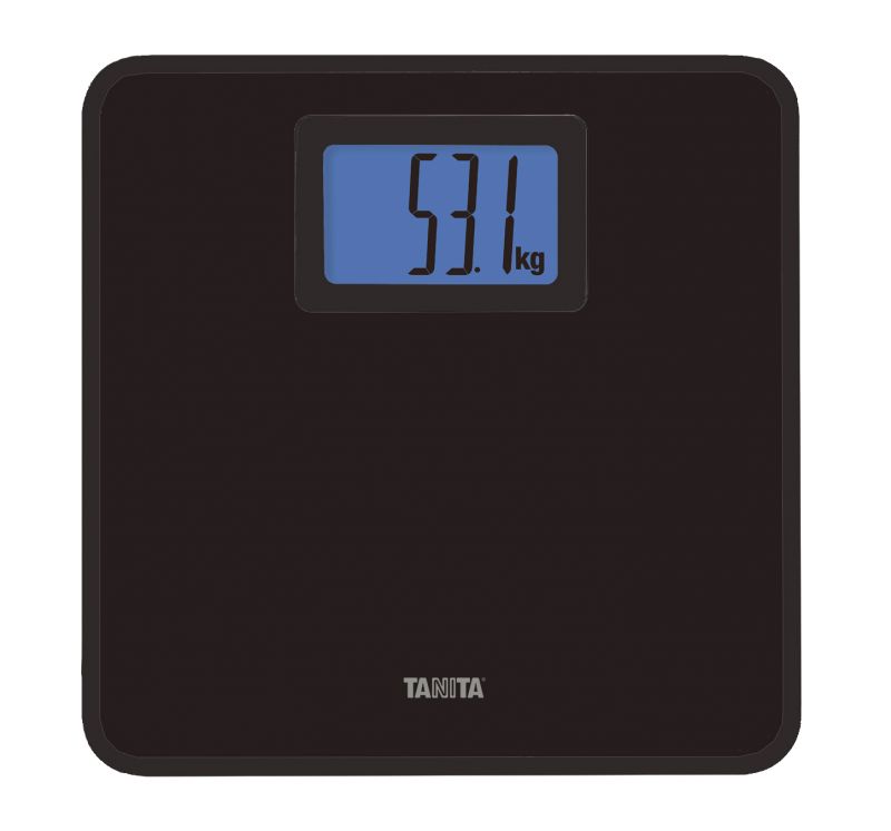 TANITA Digital Bathroom scales Black HD-662