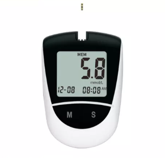 RBC Gluco Check Active Blood Glucose Meter – White and Black