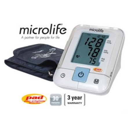 Microlife Automatic Blood Pressure Monitor BP-3AR1-3P