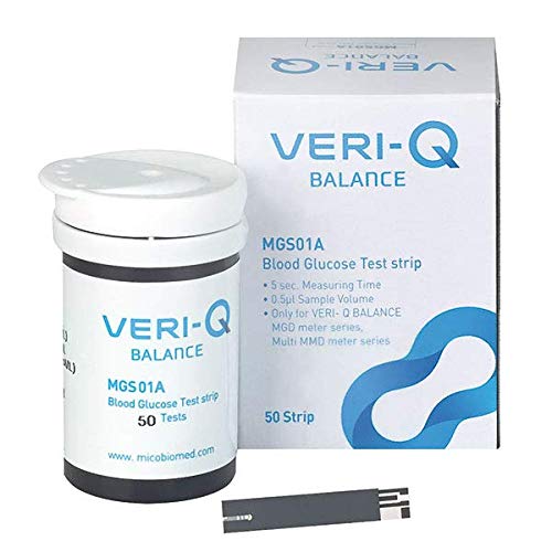Veri-Q Balance glucose test strips - 50 Strips