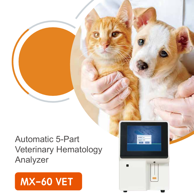FUNKEEP MX-60 VET 5-Part Veterinary Hematology Analyzer