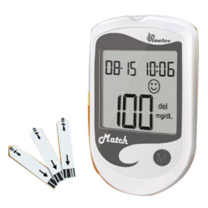OKmeter Match Blood Glucose Monitoring Test Strips - 25 strips (Copy) (Copy)