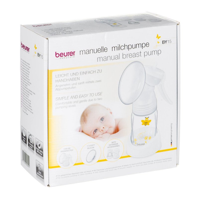 Beurer BY 15 manual breast pump By Germany