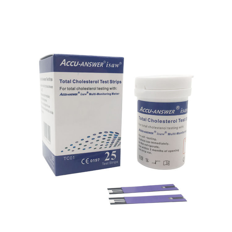 Accu-Answer isaw Cholesterol Test Strip(25pcs)