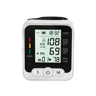 Automatic Digital Wrist Blood Pressure Monitor with Heart Rate Monitor