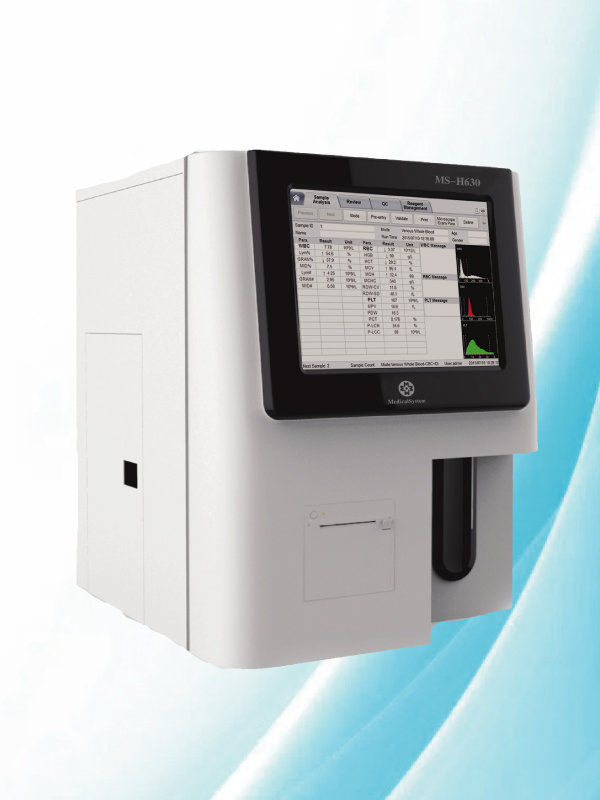 3-part Differentiation Automated  Hematology Analyzer MS-H630
