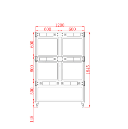 Stainless Steel Cage YSVET1845E for Veterinary & Pets