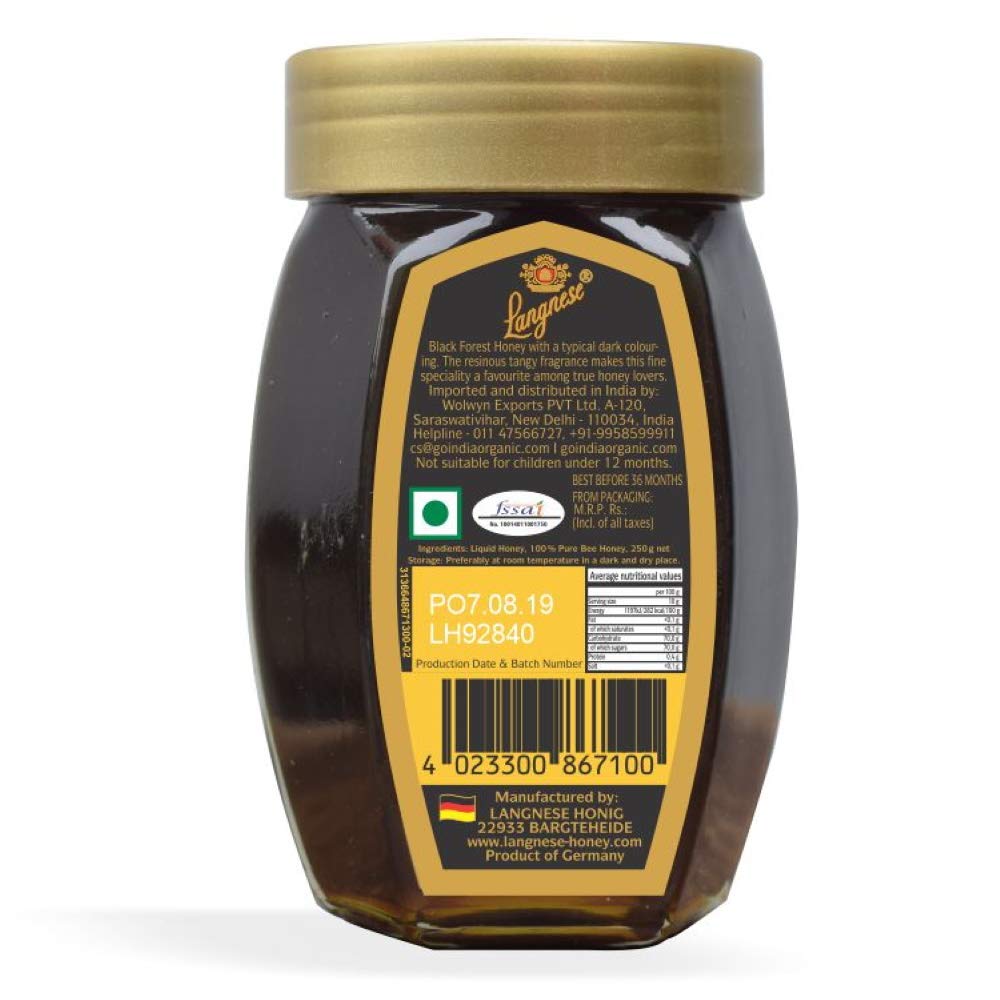 Langnese Black Forest Honey 250 gm