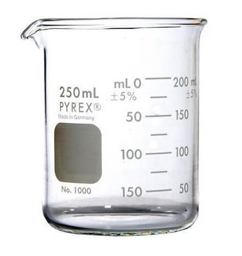 Pyrex Laboratory Glass Beaker 250 mL
