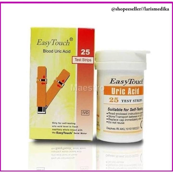Easy Touch Uric Acid Test Strips