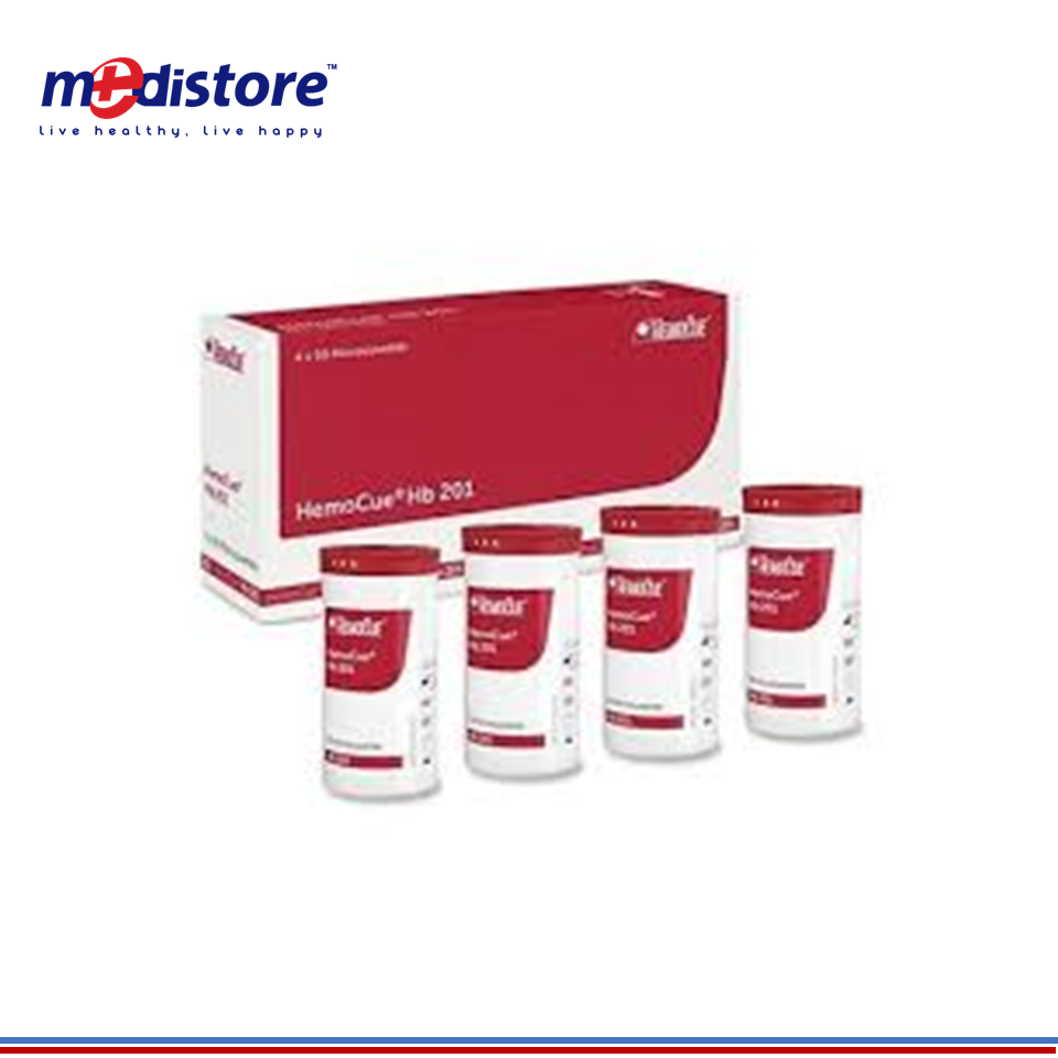 HemoCue Hb 301 Hemoglobin Strips 200-pack – Accurate Anemia Screening Bangladesh
