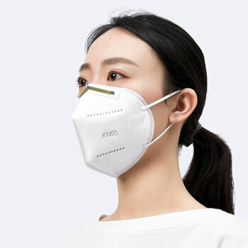 KN95 Adult Disposable Protective Face Mask with CE & FDA Approved - 10pc box
