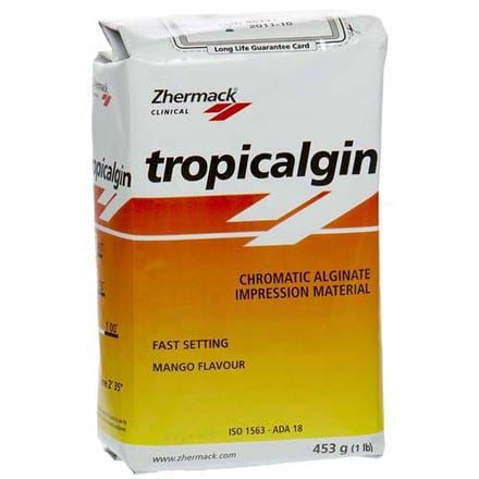zhermack tropicalgin Chromatic Alginate Impression Material