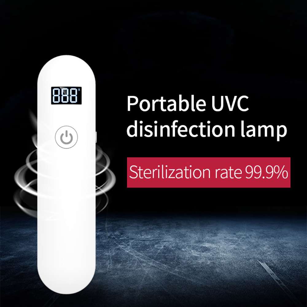 Handheld Portable UV-C Disinfection Sanitizer Ultraviolet UV Sterilizer Wand