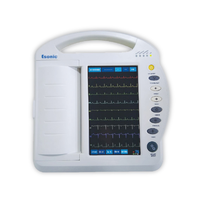 Esonic ECG - 1200C 12 Channel Digital ECG Machine