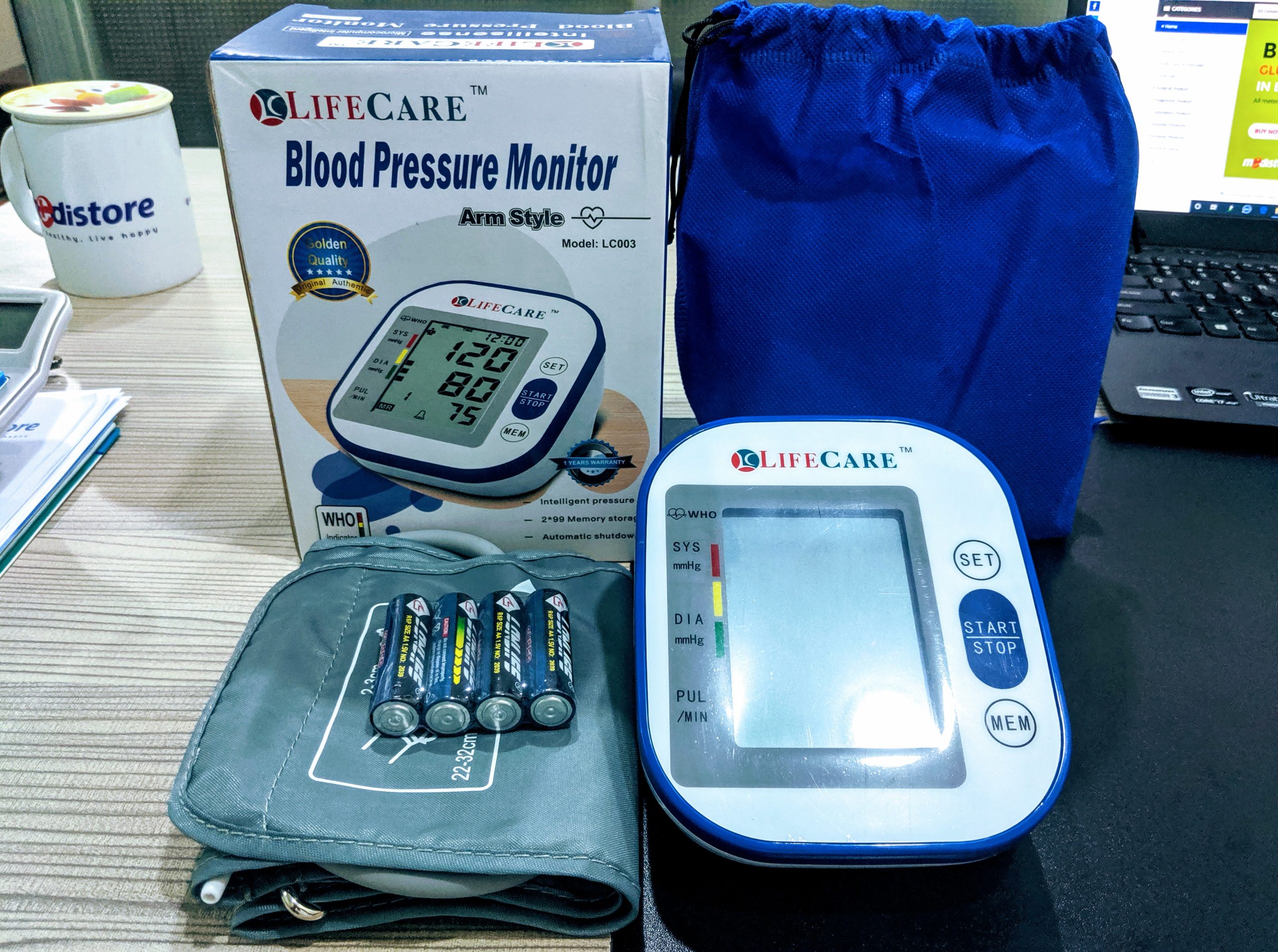 Life Care Digital Blood Pressure Monitor LC003