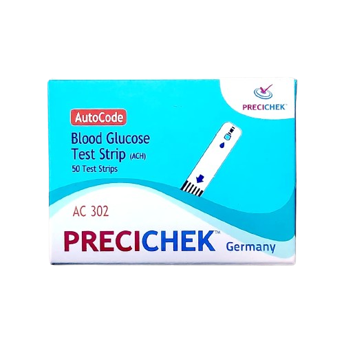 PRECICHEK AC-302 Blood Glucose Monitoring Test Strip 50 pcs