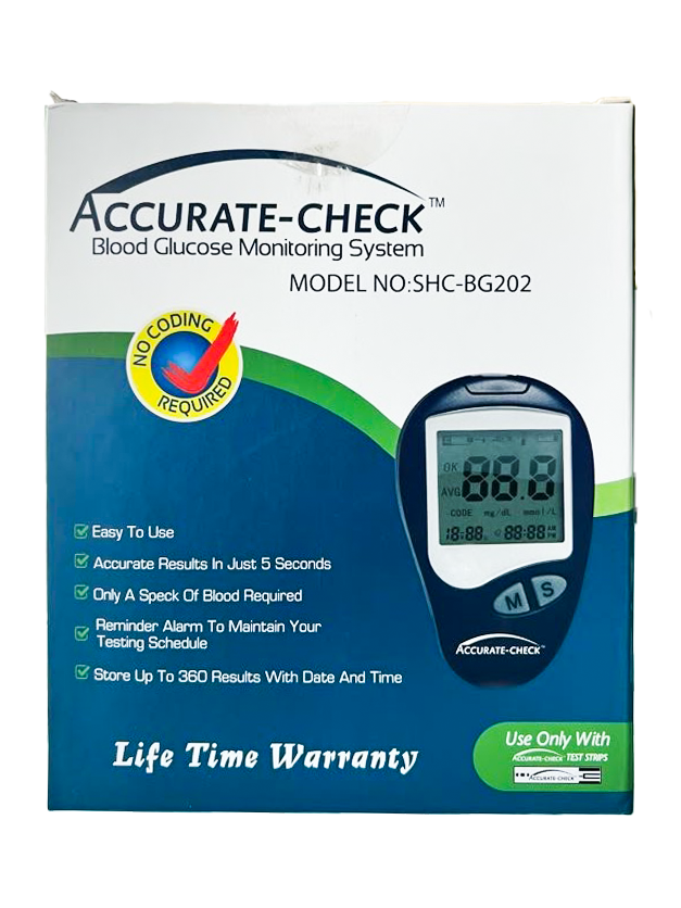 Accurate-Check SHC-BG202 Blood Glucose Meter