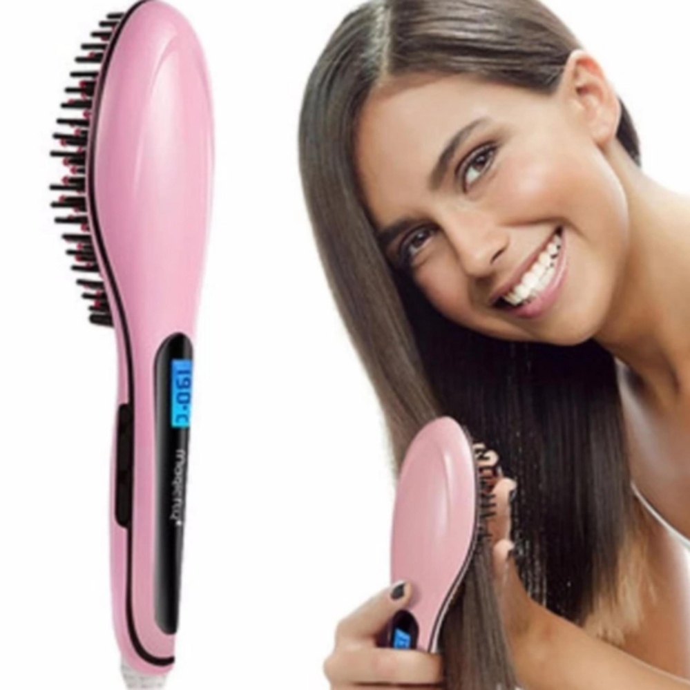 Fast Hair Straightener Brush HQT-906