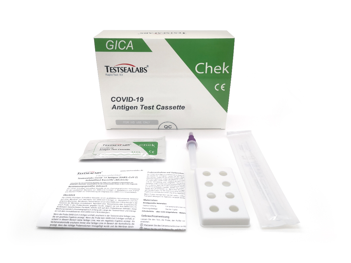 COVID-19 Rapid Self Test Kit for Home Use - TESTSEALABS