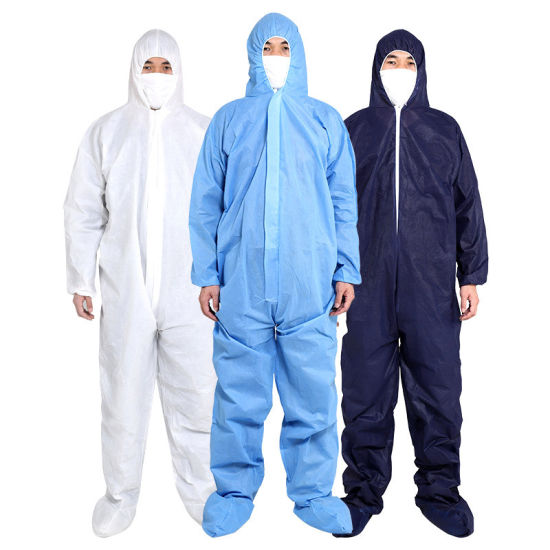 Personal Protective Equipment (PPE)- Washable Taffeta Fabric Medical Protective Clothing With Hood