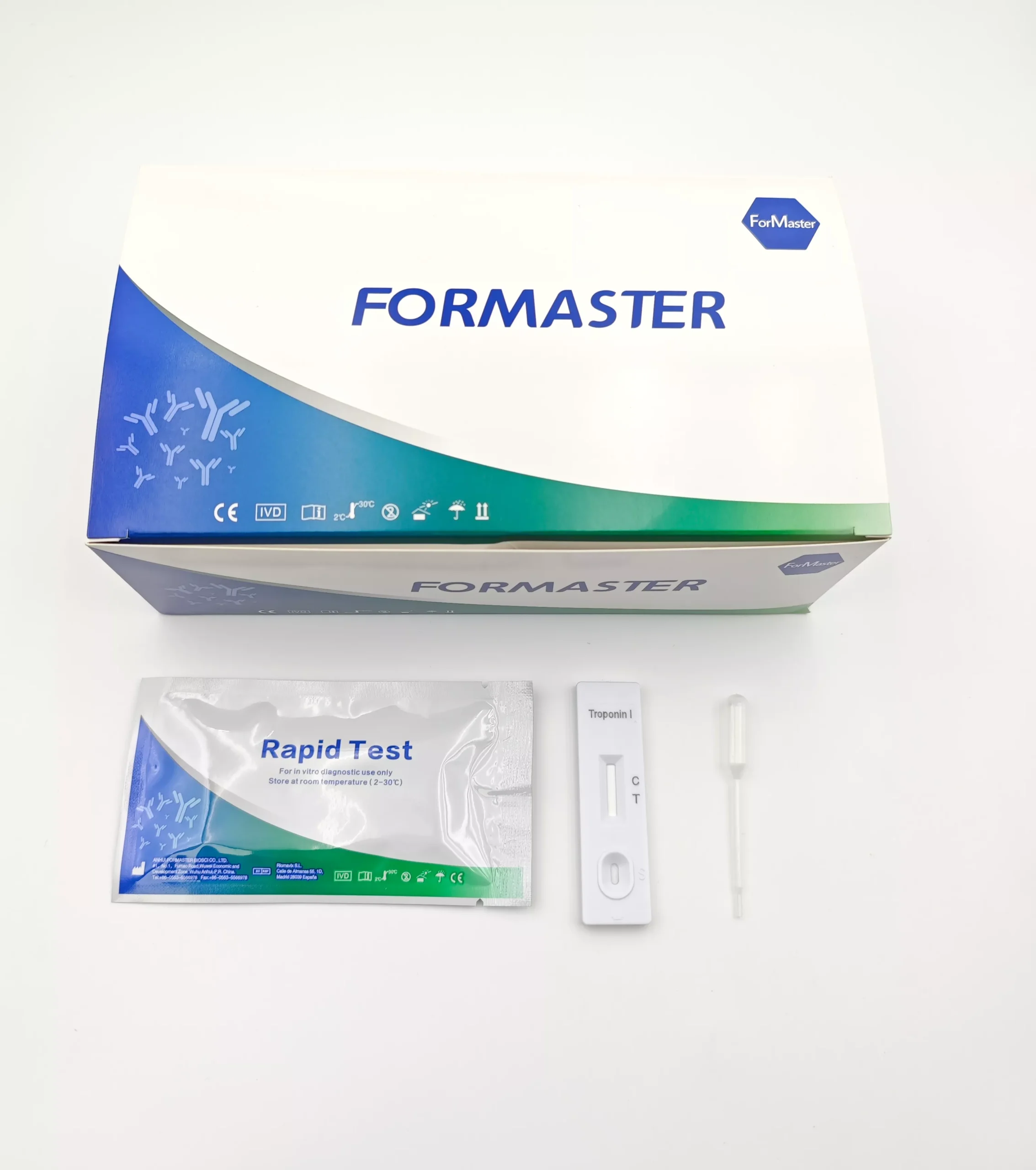 Troponin-I Rapid Test Device | Formaster | China