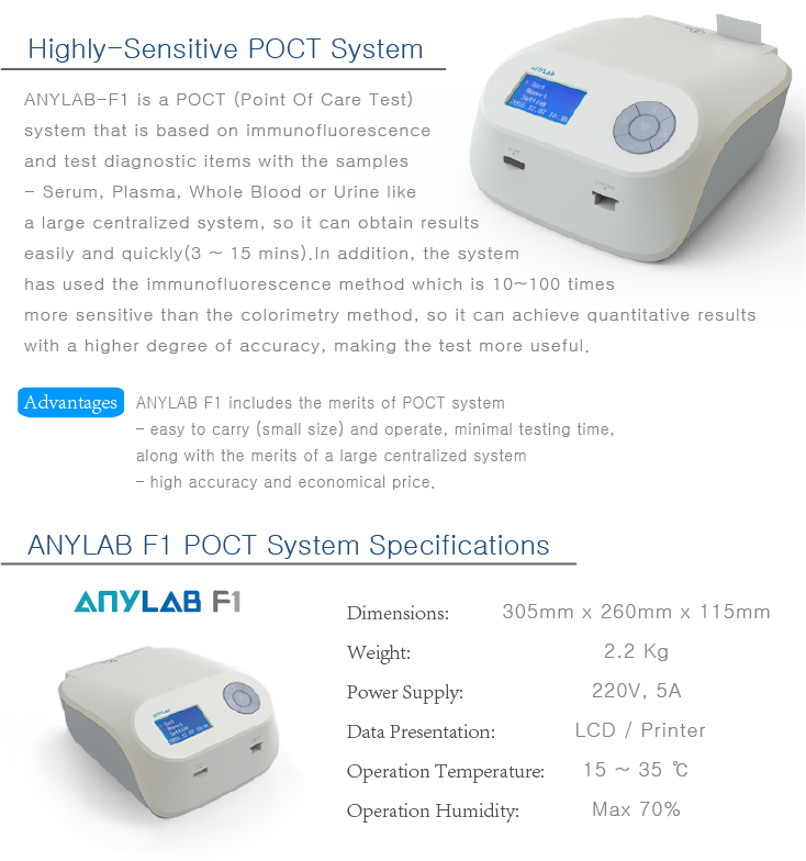 ANYLAB F1 Hormone Analyzer
